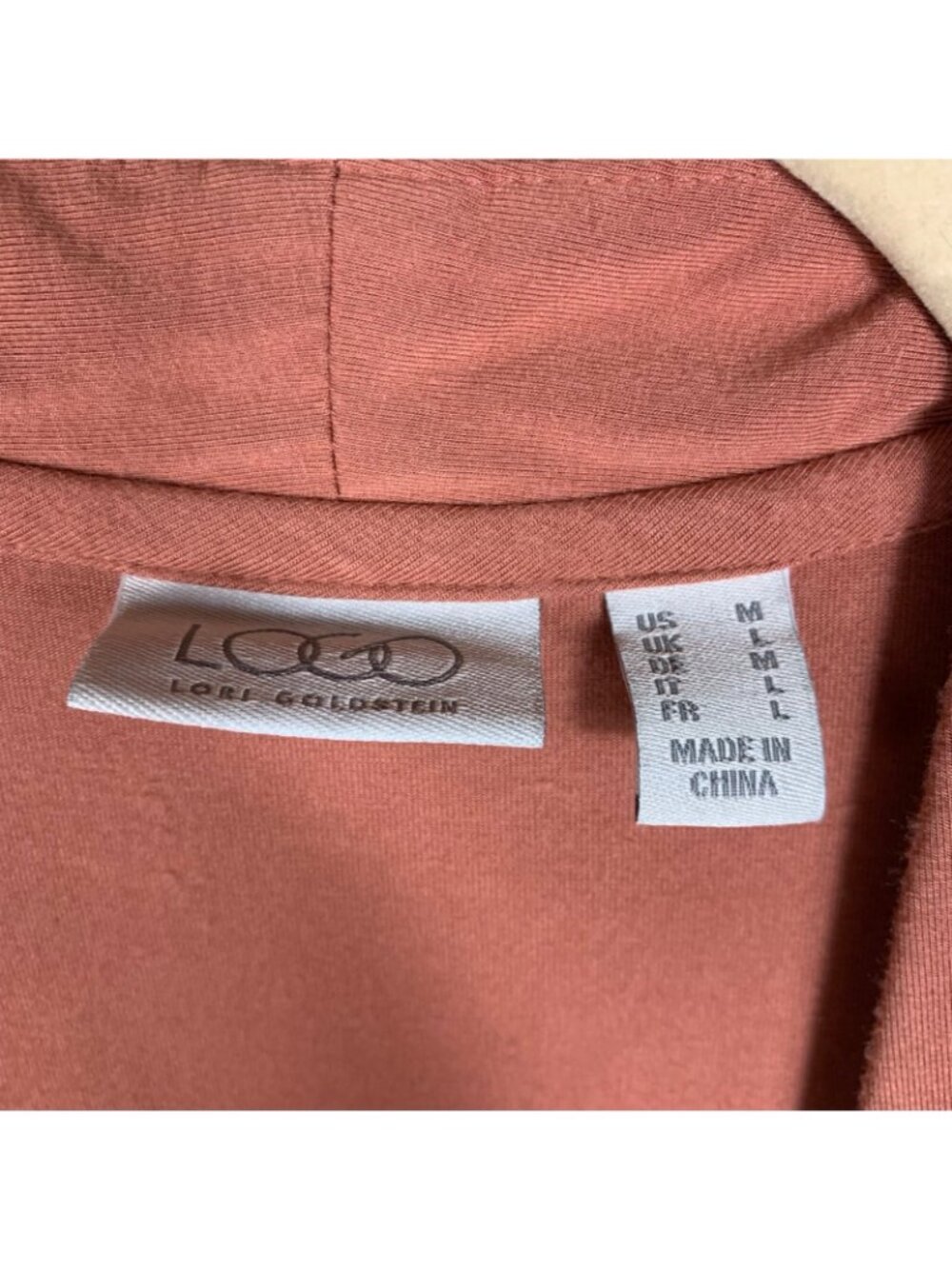 ✨3/$30 LOGO Lori Goldstein Women's M Flowy Cardigan - Picture 3 of 8
